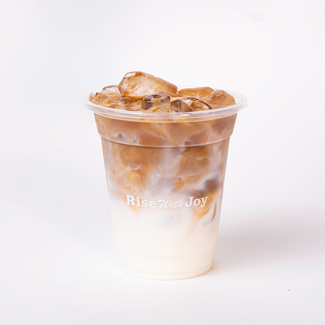 Ice caramel macchiato